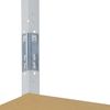 shelfplaza HOME 155x40x40 cm Schwerlastregal in weiß mit 5 Böden und 175 kg Traglast pro Boden Bild 4