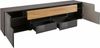 INOSIGN Lowboard Toledo,Breite 209cm, trendige TV-Schrank mit dekorative Fräsungen, TV-Board ohne Beleuchtung, TV-Kommode mit viel Stauraum Bild 4