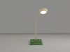 LED Kinder Schreibtischlampe mit Fußballmotiv & Flexarm, Höhe 37cm Bild 3