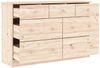 vidaXL Kommode ALTA 112x35x73 cm Massivholz Kiefer 353919 Bild 3