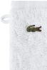 Lacoste Waschhandschuh LLECROCO, (1-St), mit Label-Applikationen Bild 2