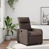 vidaXL Massagesessel Braun Kunstleder 374192 Bild 1