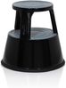 hjh OFFICE Arbeitsstuhl Arbeitshocker TIO-M II Metall, Kunststoff Schwarz Bild 2