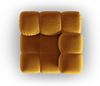 Micadoni symmetrisches Eckmodul Bellis Samt Bluvel Gelb Bild 3