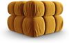 Micadoni symmetrisches Eckmodul Bellis Samt Bluvel Gelb Bild 4