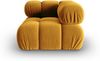 Micadoni symmetrisches Eckmodul Bellis Samt Bluvel Gelb Bild 2