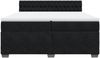 vidaXL Boxspringbett mit Matratze Schwarz 200x200 cm Samt 3286410 Bild 4