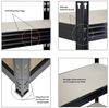 PROREGAL® Schwerlastregal Steckregal Profi-Weitspannregal RHINO bis zu 500kg Fachlast, Stabiles Garagenregal Kellerregal Lastenregal Lagerregal Steckregal Bild 4