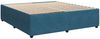 vidaXL Boxspringbett mit Matratze Blau 200x200 cm Samt 3287828 Bild 5