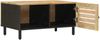 vidaXL Couchtisch Natur 80 x 50 x 40 cm Massivholz Mango 4018848 Bild 3