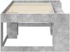 vidaXL Kinderbettgestell mit Stauraum Betongrau 98,5 x 200 cm 3422614 Bild 4