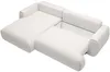 Vente-unique - MONELIA Sofa Stoff Weiß - B 167 cm x H 81 cm x L 270 cm Bild 5