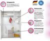 OTTO home Babyzimmer-Komplettset Rieke Bis ins Jugendalter, toll für kleine Zimmer, (Spar-Set, 4-tlg, Kinderbett, Schrank 3 türig, Wickelkommode + Unterbauregal), Made in Germany, Blauer Engel zertifiziert, zeitloses Design Bild 3