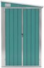 vidaXL Anbauschuppen Grün 118x100x178 cm Verzinkter Stahl 316217 Bild 3