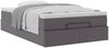 vidaXL Ottoman-Bett mit Matratze Grau 120x190 cm Kunstleder 3311029 Bild 5