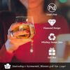 Diamond Whisky Glasses 2er-Set 300 Ml Whiskyglas Moderner Look Männer Frauen Bild 4