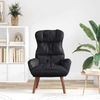 vidaXL Sessel Schwarz 69 x 74 x 93 cm Kunstleder 42001878 Bild 3