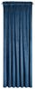 Samtvorhang Velours Vorhänge zum Wohnzimmer Prachtvoll Elegant blau 140x270 cm Kräuselband Bild 4