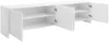 Vente-unique - NALYRA TV unit Holz, Platte Weiß - B 40 cm x H 50 cm x L 198 cm Bild 4