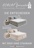 Jockenhöfer 'Carla' Boxspringbett mit Bettkasten, beige, 180x200 cm Bild 3