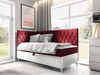 Boxspringbett 'Lenda Junior 3' rot 80x200 cm Links Bild 2