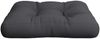 vidaXL Palettenkissen Schwarz 58 x 58 x 10 cm Stoff Bild 4