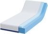 vidaXL Matratze Weiß und Blau 80 x 200 cm Jacquard-Stoff 4106336 Bild 3