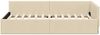 vidaXL Eckbettgestell mit Kopfteil Creme 80 cm x 200 cm Stoff 42016033 Bild 5