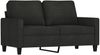 vidaXL 3-tlg. Sofagarnitur mit Kissen Schwarz Stoff 3201432 Bild 4