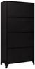 vidaXL Schließfachschrank Schwarz 90 x 45 x 180 cm Stahl Bild 5