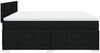 vidaXL Boxspringbett mit Matratze Schwarz 180x200 cm Stoff 3287142 Bild 5