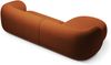 Micadoni Ecksofa Kate 3-Sitzer Links Samt Terrakotta Bild 3