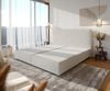Boxspringgestell Dream-Well Bouclé Creme-Weiß 200x200 cm Bild 5