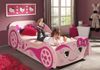 Autobett Kalotina 213x101x68 Kinderbett Spielbett MDF Rosa Bild 4