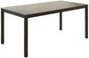 KAWOLA Gartentisch LONGA Outdoor Keramik dunkelgrau Gestell Aluminium 180x90 cm Bild 3