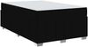 vidaXL Bettrahmen mit Matratze Schwarz 120 x 200 cm Stoff 3398281 Bild 4