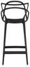 Kartell Masters Stool Hocker, Schwarz, H. 65 Bild 4