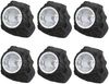 LED DEKO Solarsteine für den Garten & Außenbereich - 6er SET, grau Bild 2