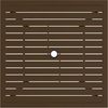 Gartentisch TOMMI Braun 81,5x81,5x72 cm Stahl | Outdoortisch Bistrotisch Terrassentisch Bild 4