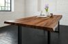 Esstisch Baumkante massiv Akazie nussbaum 180 x 90 schwarz LIAM 68915038 Bild 5