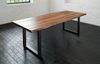 Esstisch Baumkante massiv Akazie nussbaum 180 x 90 schwarz LIAM 68915038 Bild 2