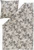 Estella Mako-Satin Bettwäsche 155x220 Tiberio silber gold schwarz Paisley 7572-820 Bild 3