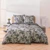 Estella Mako-Satin Bettwäsche 155x220 Tiberio silber gold schwarz Paisley 7572-820 Bild 2
