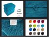 MatratzenL.A.B® Badematte 650 g/m² Blauer Schwan®, 100% Baumwolle, 50x70 cm, Badvorleger, Duschvorleger, Duschmatte Frottee Bild 3