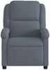 vidaXL Massagesessel Dunkelgrau Samt 371809 Bild 4