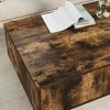vidaXL Couchtisch Geräucherte Eiche 95 x 55 x 31 cm Holzwerkstoff 8000184 Bild 4