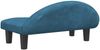 vidaXL Hundebett Blau 70x52x30 cm Samt Bild 5