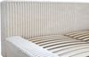 Polsterbett Doppelbett TULSA 180x200cm in Stoff Vito Creme Bild 4
