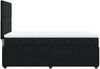 vidaXL Boxspringbett mit Matratze Schwarz 90x200 cm Samt 3292240 Bild 5