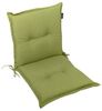 LILENO HOME Polsterauflage Gartenstuhl Niedriglehner Auflage, bequeme Sitzauflage für Gartenmöbel, (1 St, 1er Set), Polsterauflage Grün, Sitzpolster für Klappstühle Bild 4